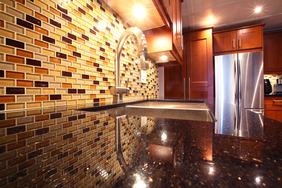 Mosaic tile installation in Lauderdale, Minnesota by Elite Stone And Tile, LLC